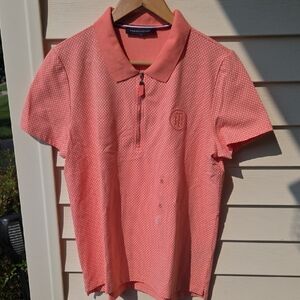 Tommy Hilfiger Peach Polo Shirt